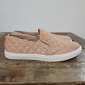 Steve Madden Blush Pink Slip On Quilted Sneaker